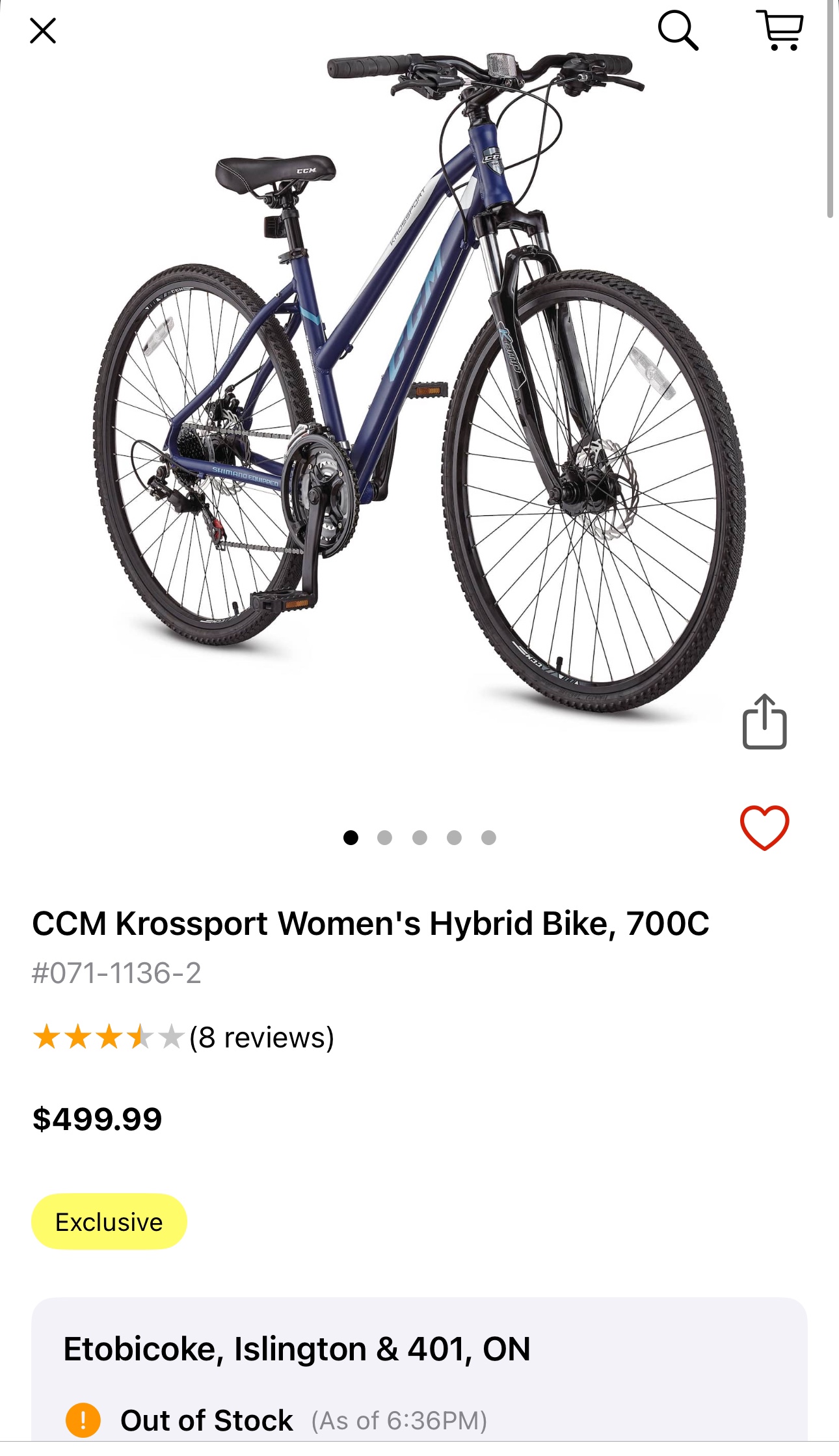 Brand new CCM 700c women hybrid bicycle - photo 2