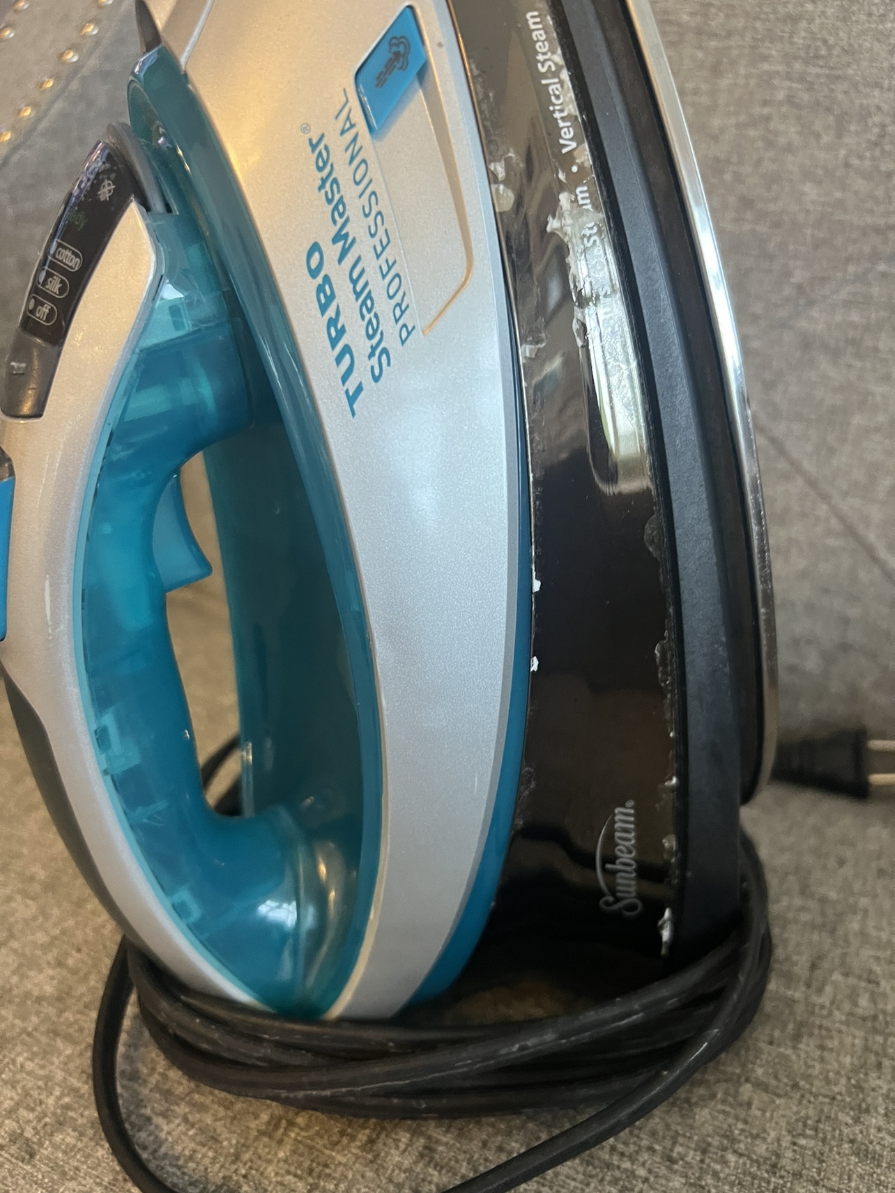 Sunbeam steam iron image indicator(3)