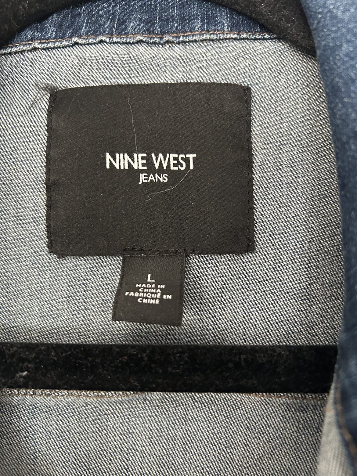 Nine West denim jacket image indicator(2)