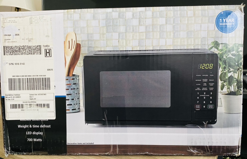 Mainstays 0.7 Cu Microwave - photo 3