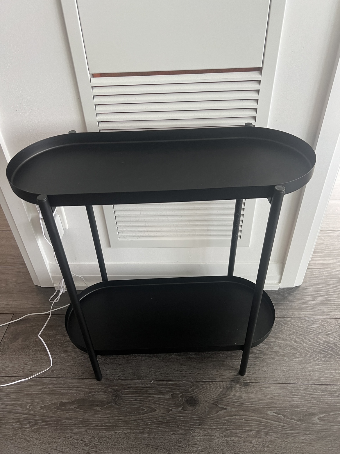 Metal small side table