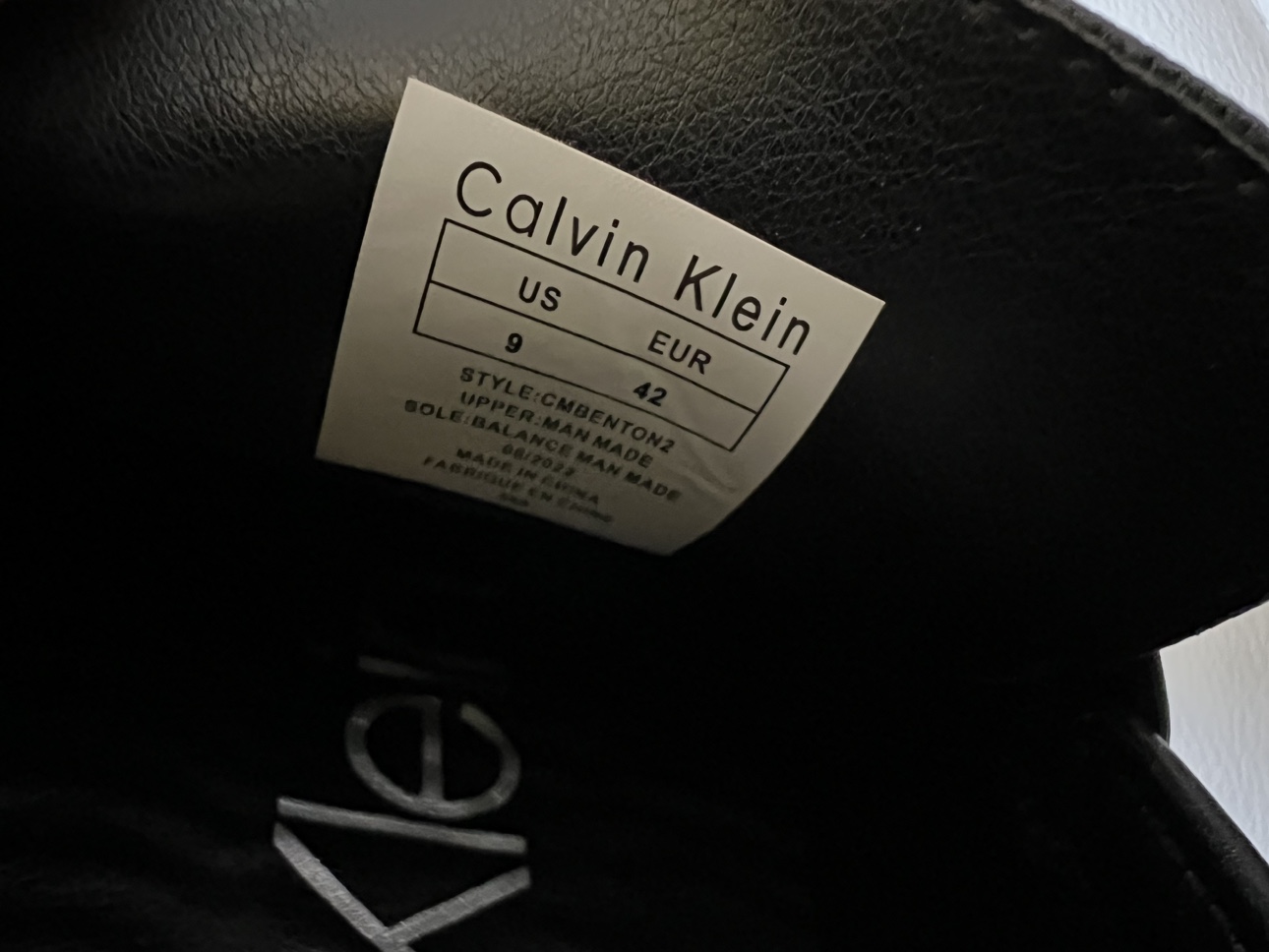 Calvin Klein Black Shoes image indicator(5)