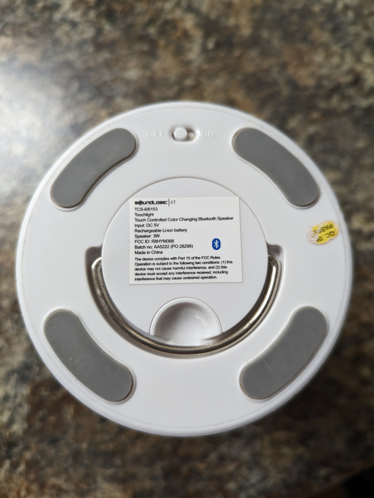 Sound Logic XT Portable Speaker and Light - photo 3