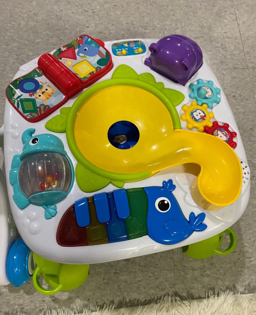 (Moving Sale) Bright Starts Having a Ball Rollin' Activity Table - photo 2
