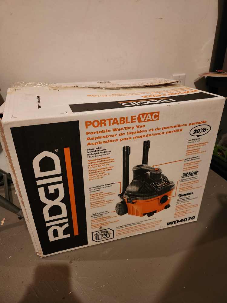 Vaccum. Shop vac thumbnail