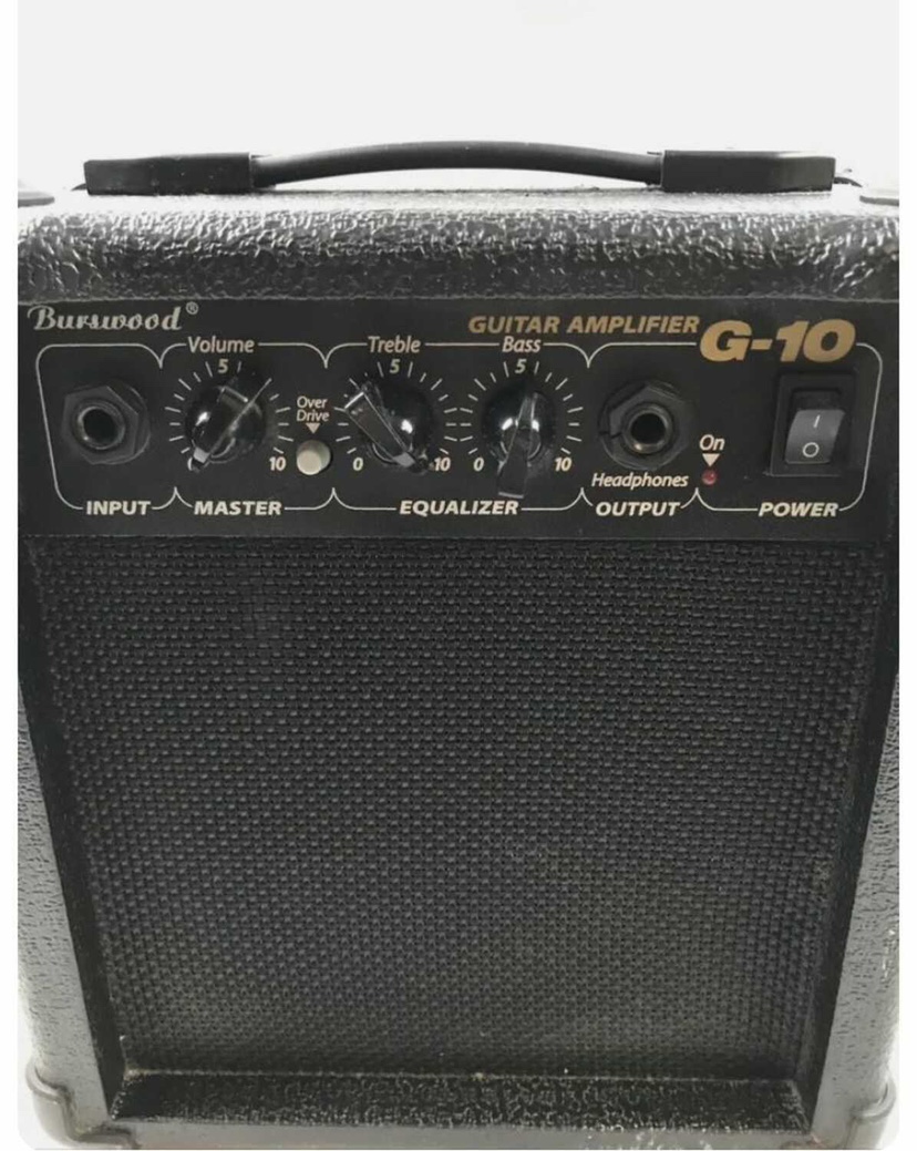 BURSWOOD AMP G10 10w Traveling Practice Amp with Overdrive - EB- image indicator(4)