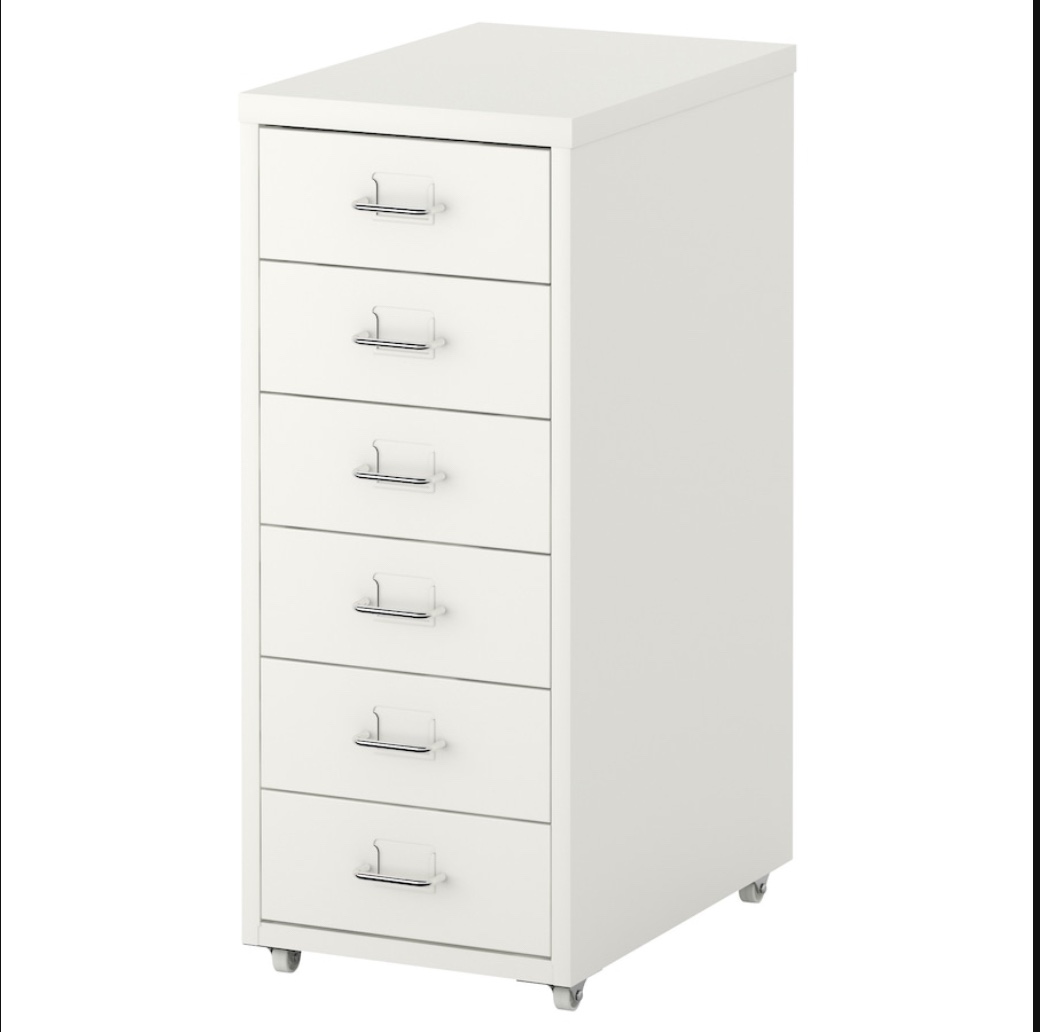 Helmer - Drawer Unit on caster, white - photo 3