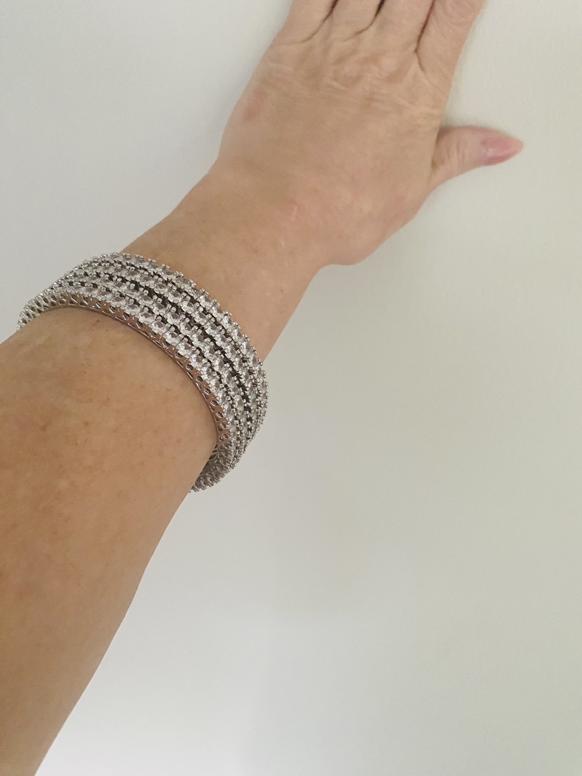 Cubic zirconium bracelets (4) NEW - photo 4