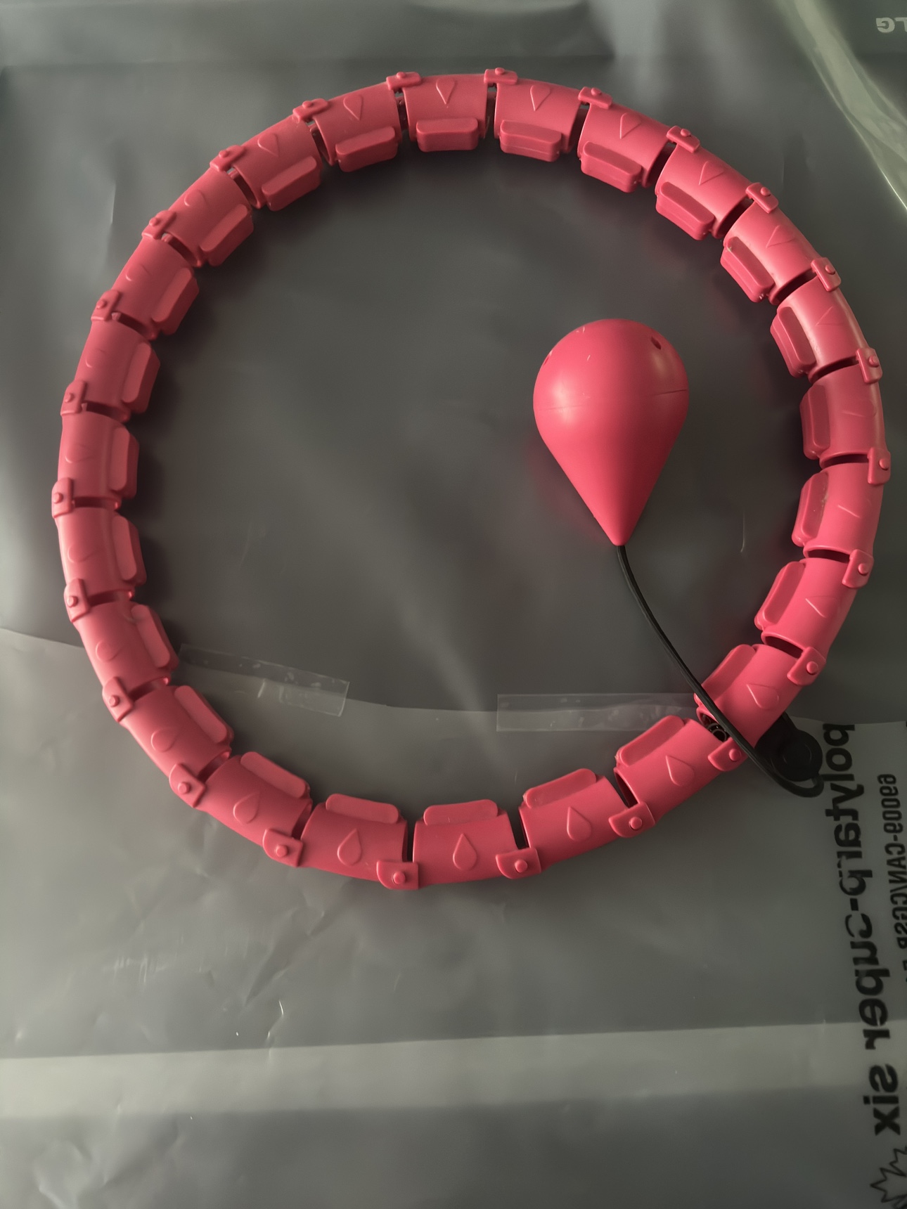 Smart Weighted Fitness Hoop (adjustable)