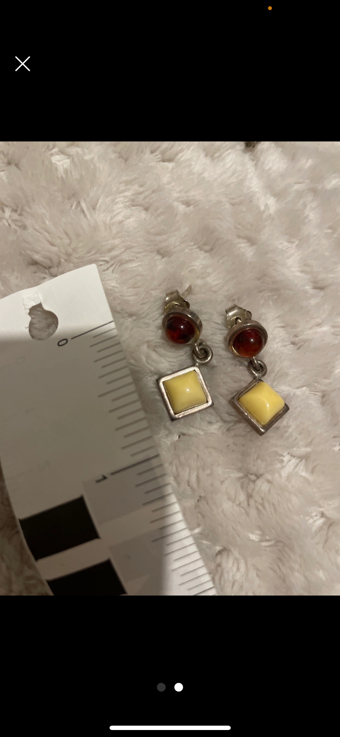 Amber earrings image indicator(3)
