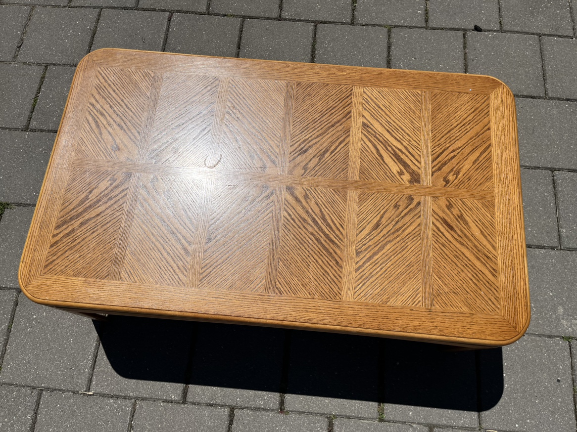 antique coffee table - photo 3