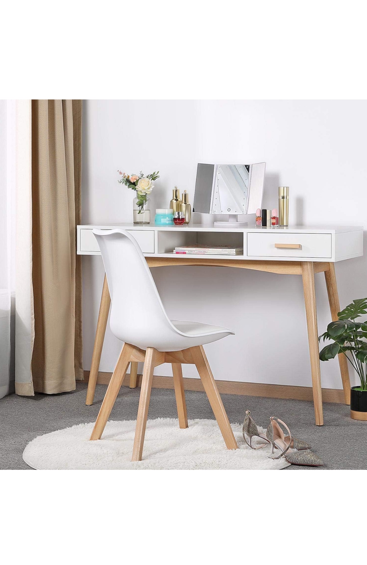 Dining Chairs Set of 3 Dining Room Chairs - photo 3
