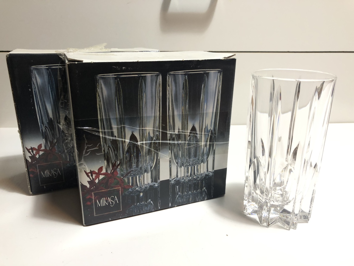Brand new Mikasa water glasses image indicator(2)