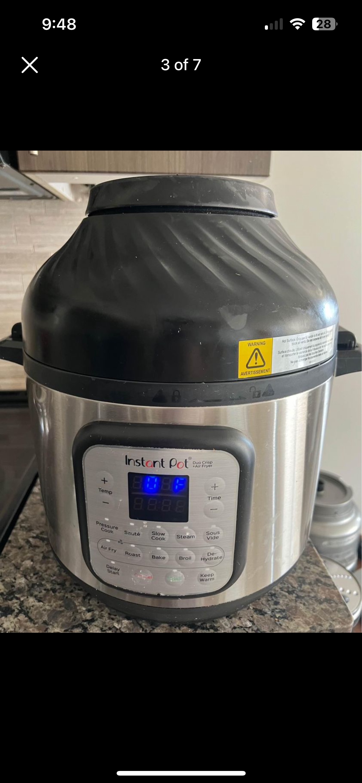 Instant Pot® Duo Crisp plus Air Fryer- 8QT - photo 3