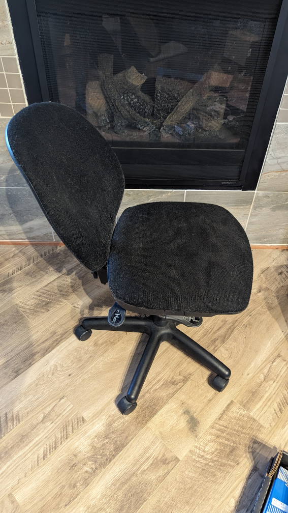 Two way adjustable office or workshop chair - photo 2