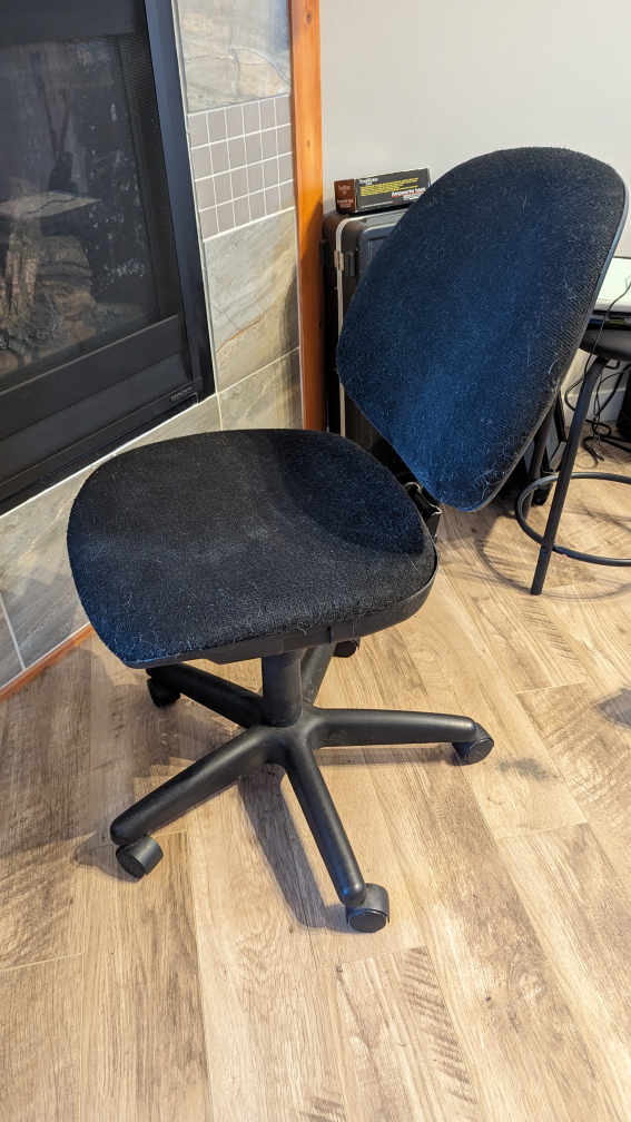 Two way adjustable office or workshop chair - photo 3