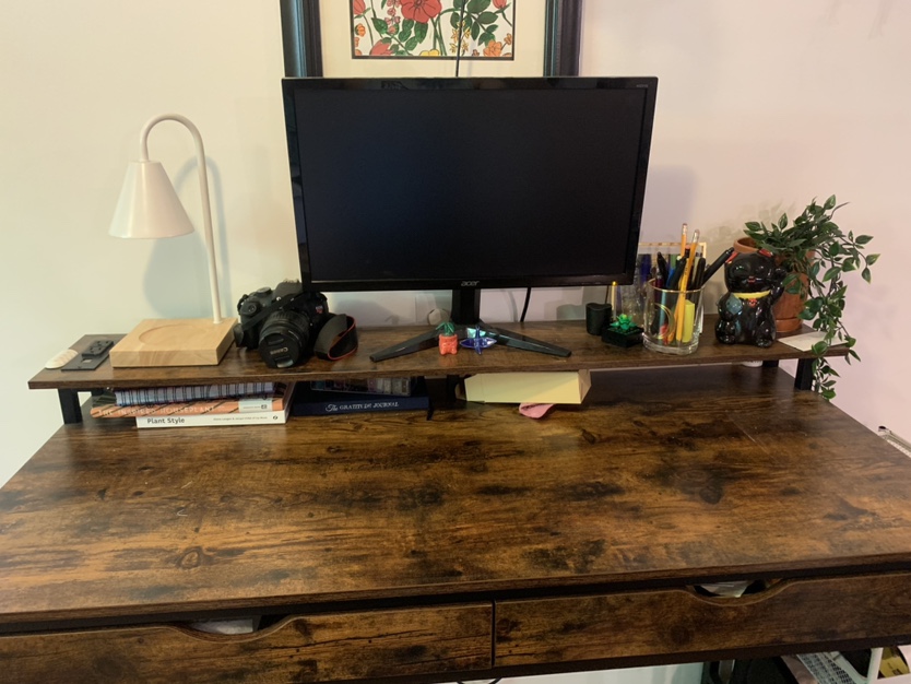 Desk with built in power - photo 2