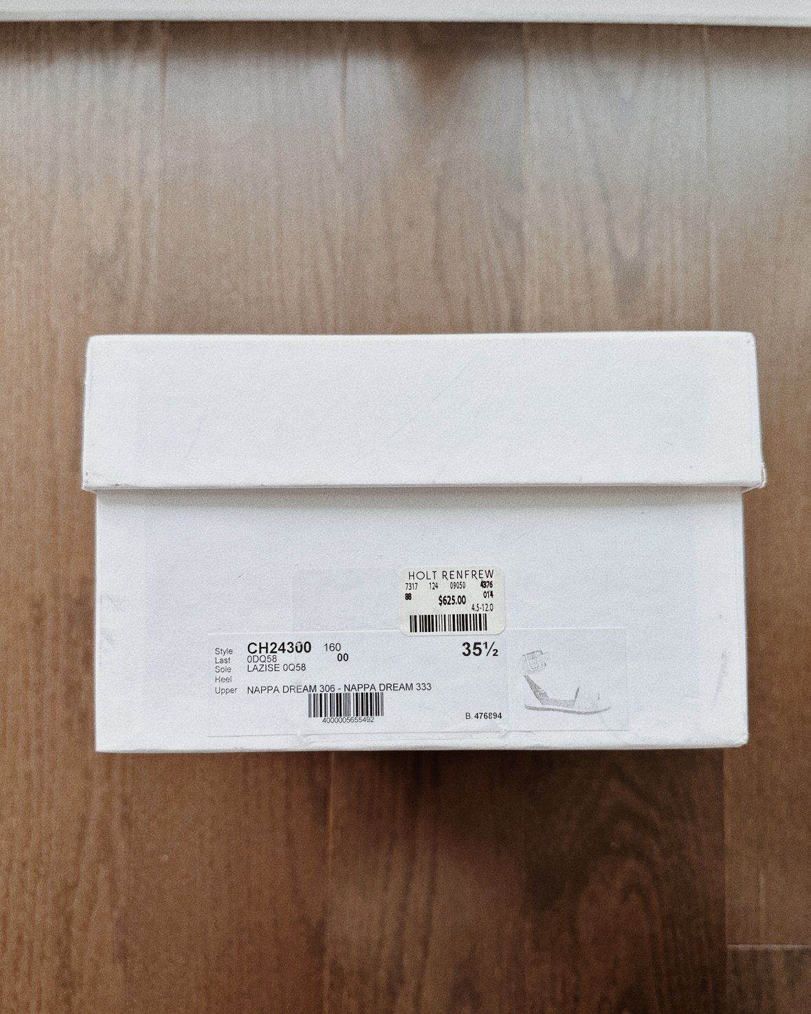 Chloe Gala Two Tone Leather Ankle Cuff Flat Sandals image indicator(5)