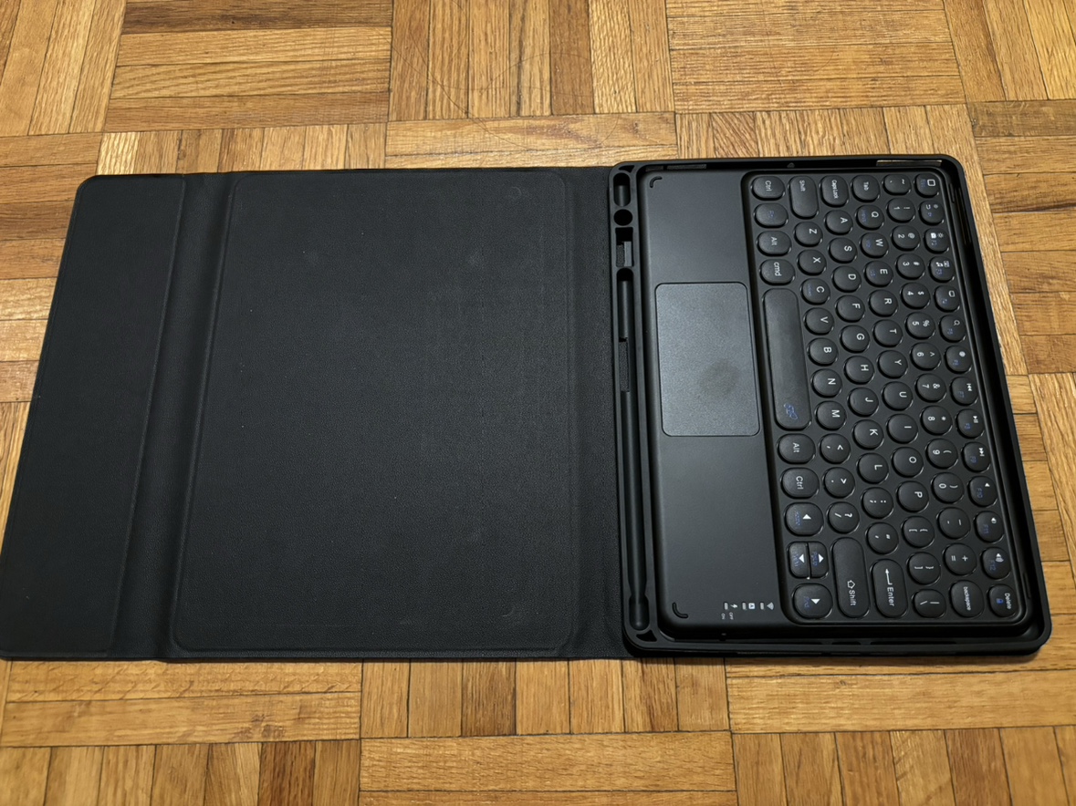 Bluetooth Keyboard and Case for IPad 10.2”