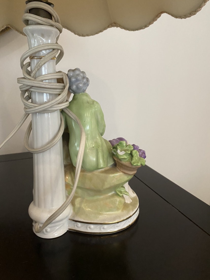 Vintage Porcelain Lamp image indicator(5)