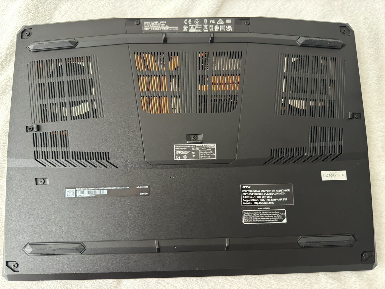 MSI GP66 Leopard Gaming Laptop RTX3070 - photo 3