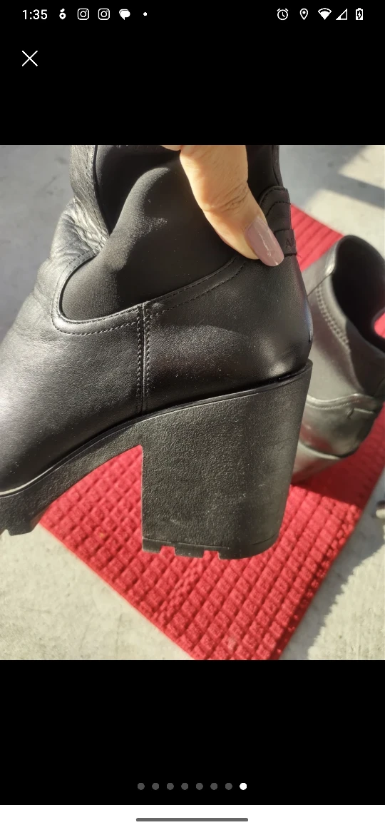 🌺 Aldo Leather Boots image indicator(7)