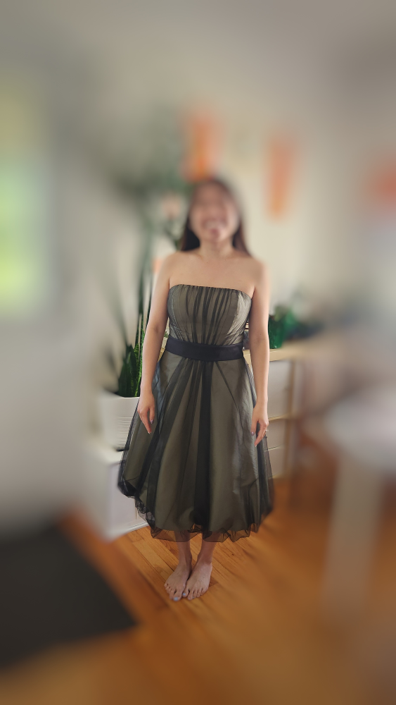 Olive green dress image indicator(8)