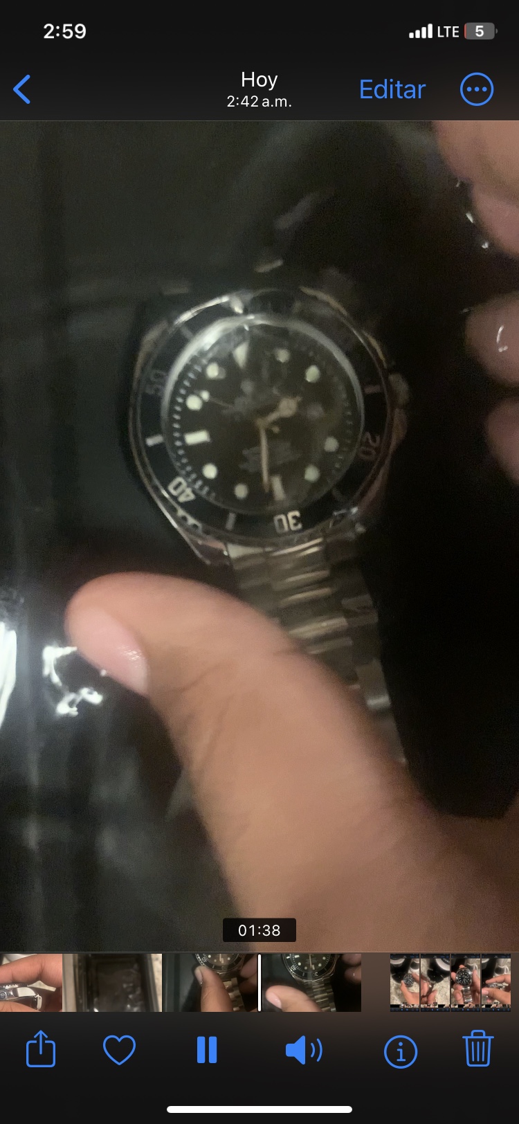Rolex - Submariner 1000ft - 300m superlative chronometers - photo 4