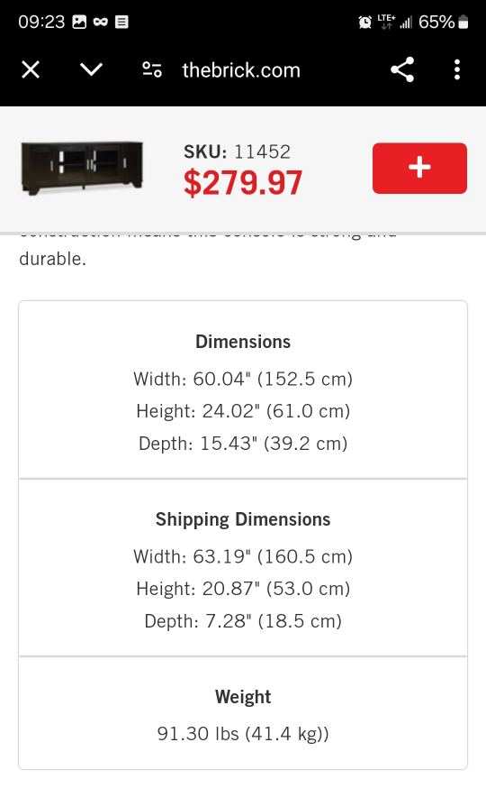 TV stand / TV table for sale - photo 2