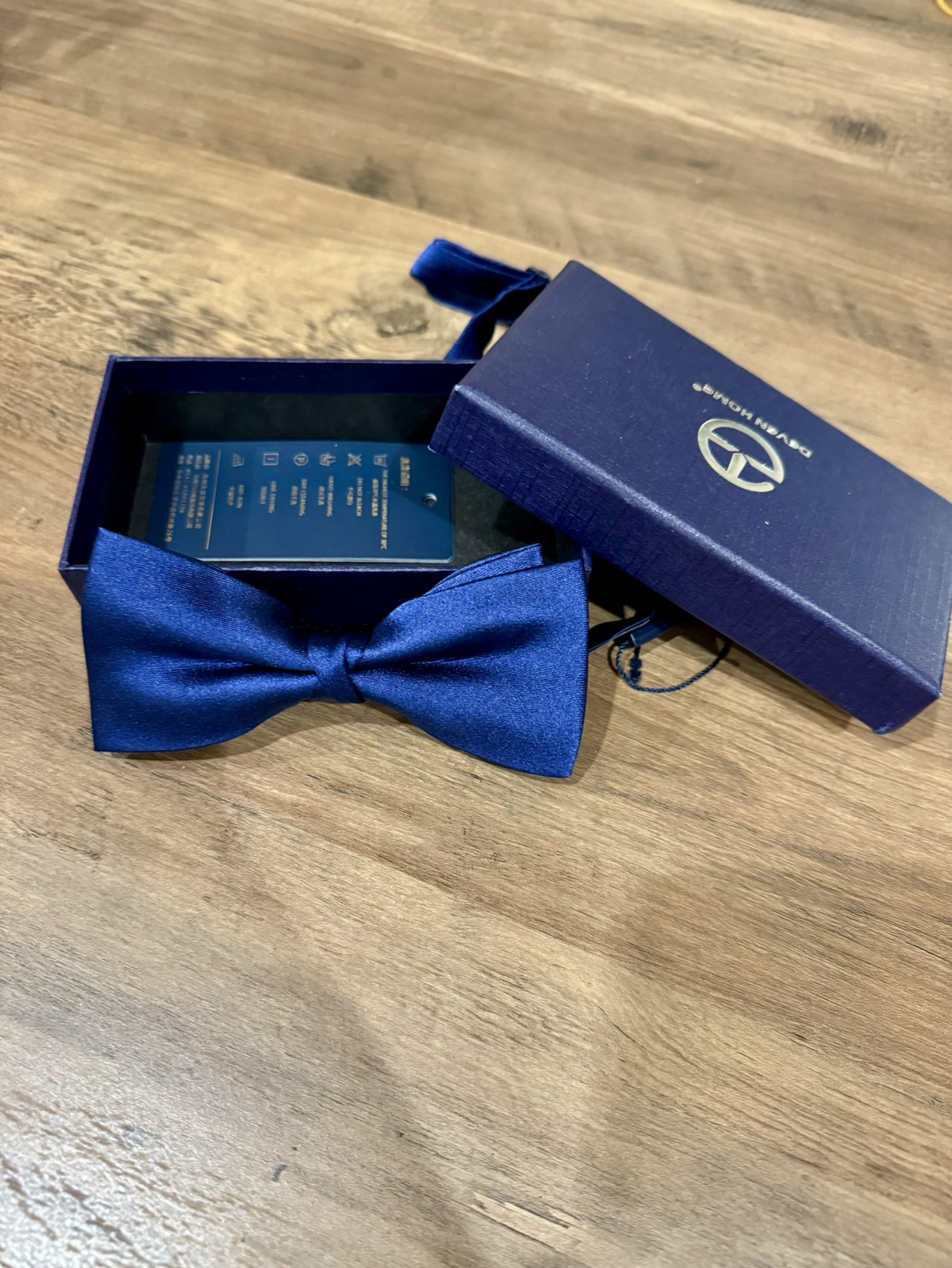 Blue Bowtie for men - photo 2