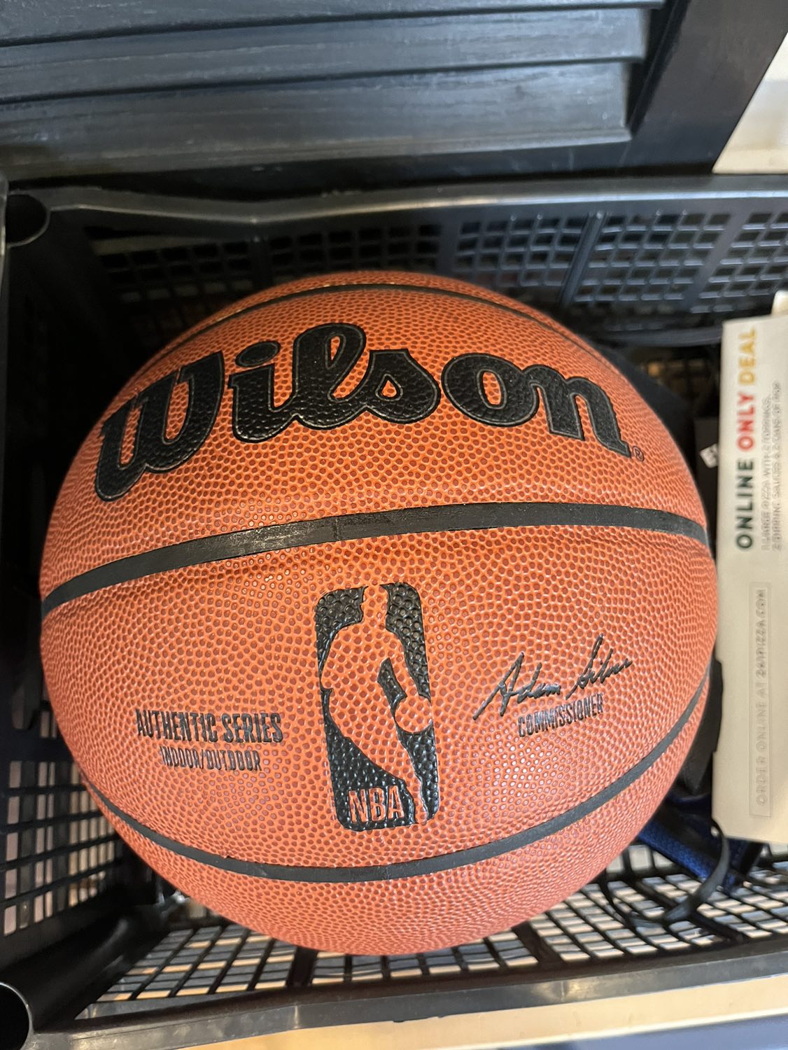 Authentic Wilson basketball (indoor/outdoor)