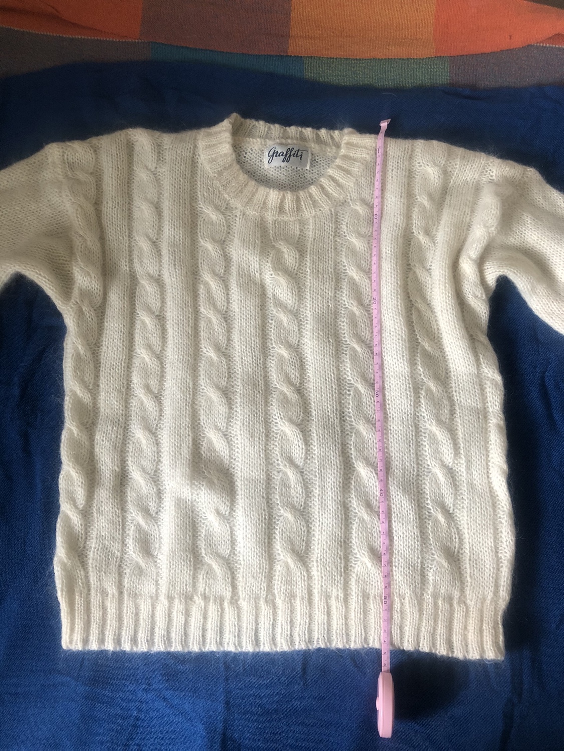 Vintage knit mohair sweater