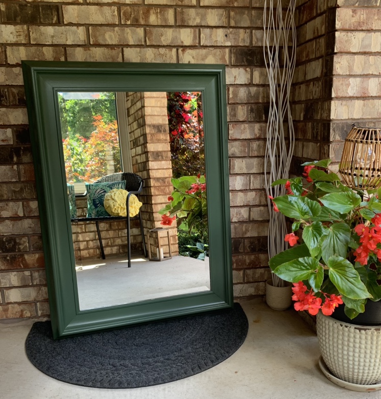 Beautiful Large Green Mirror