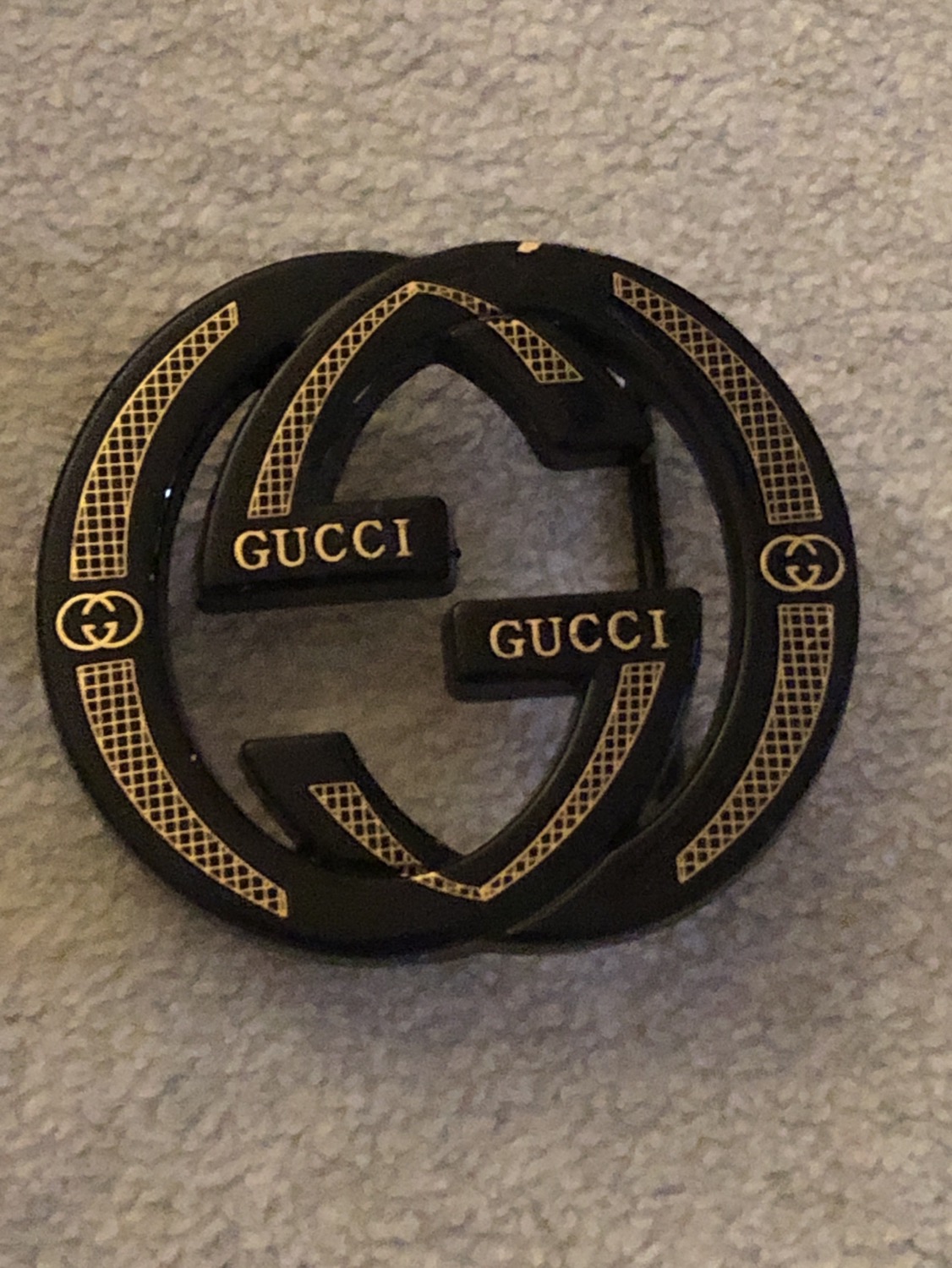 Vintage gucci belt buckle