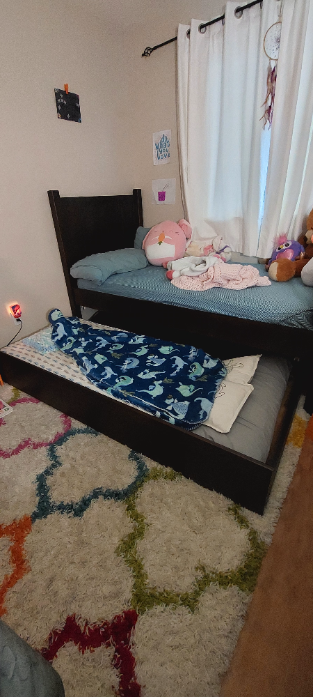 Twin trundle bed thumbnail