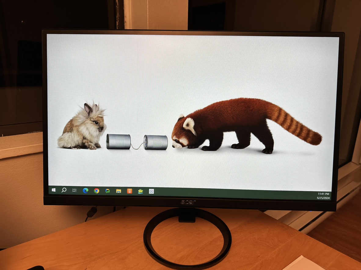27” Acer Ultra Thin & Wide Monitor (Org. Price $330)
