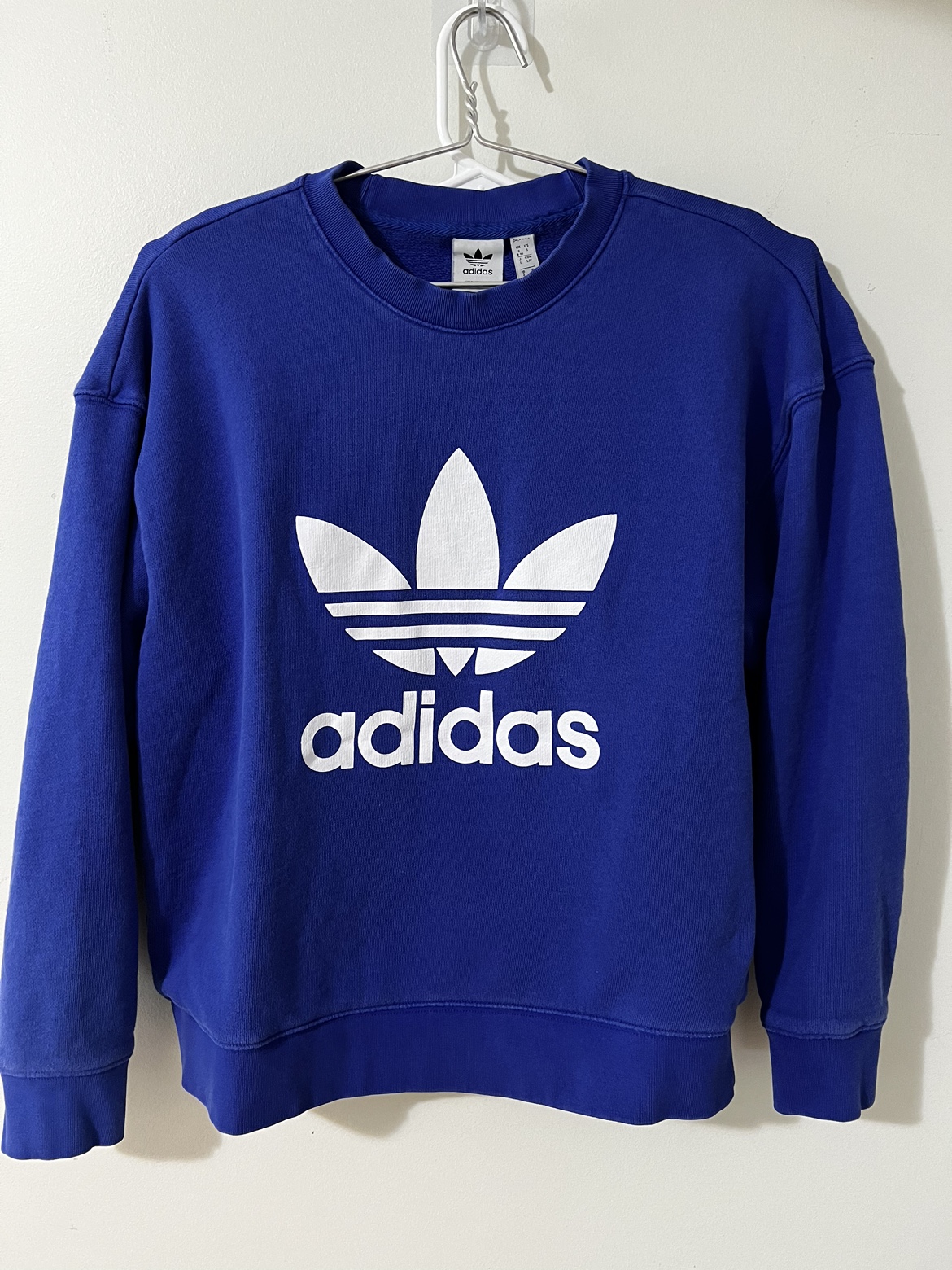 Adidas Blue Sweatshirt thumbnail