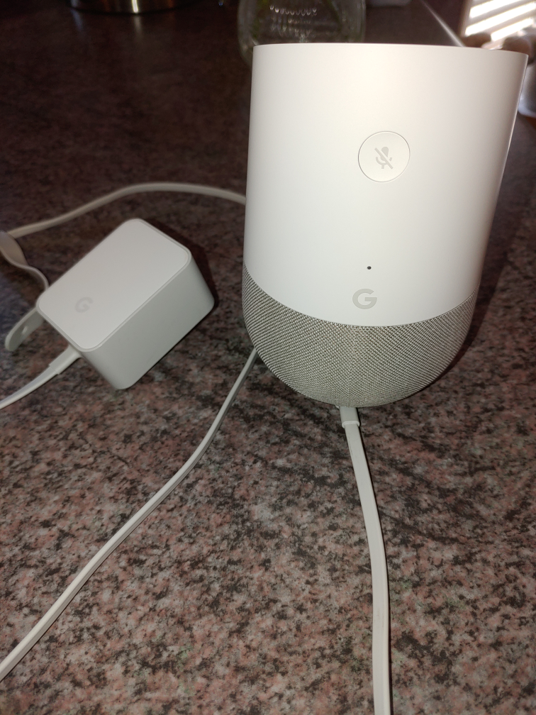 Google Home speaker with charger - photo 3