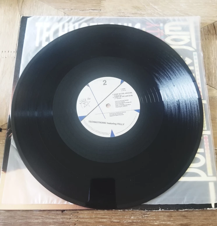 Pump Up The Jam 12" Vinyl - Technotronic Feat Felly image indicator(3)