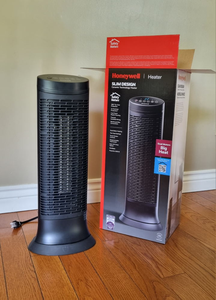 HEATER w/Thermostat- Digital- Honeywell