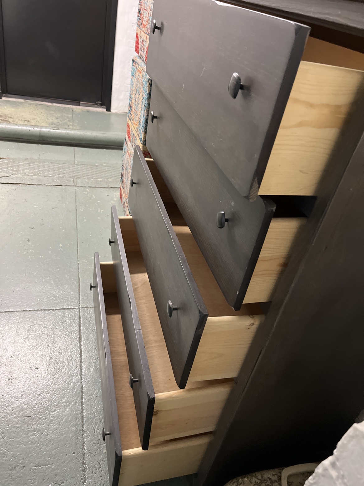 5  drawers  wood furniture - photo 2