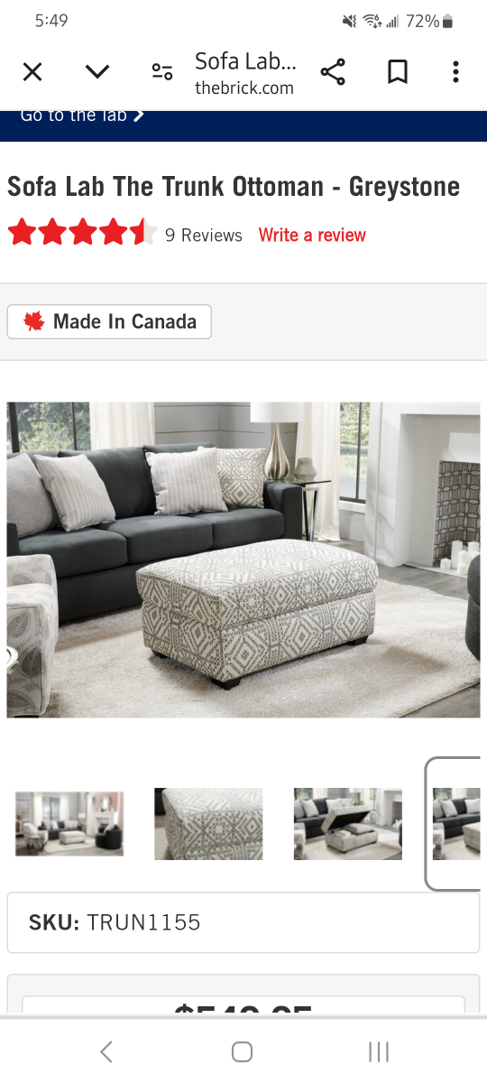 Ottoman with Storage - photo 4