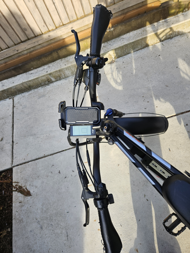 Black Moped Rize EBike Blade 750W 2x15ah dual battery - photo 2