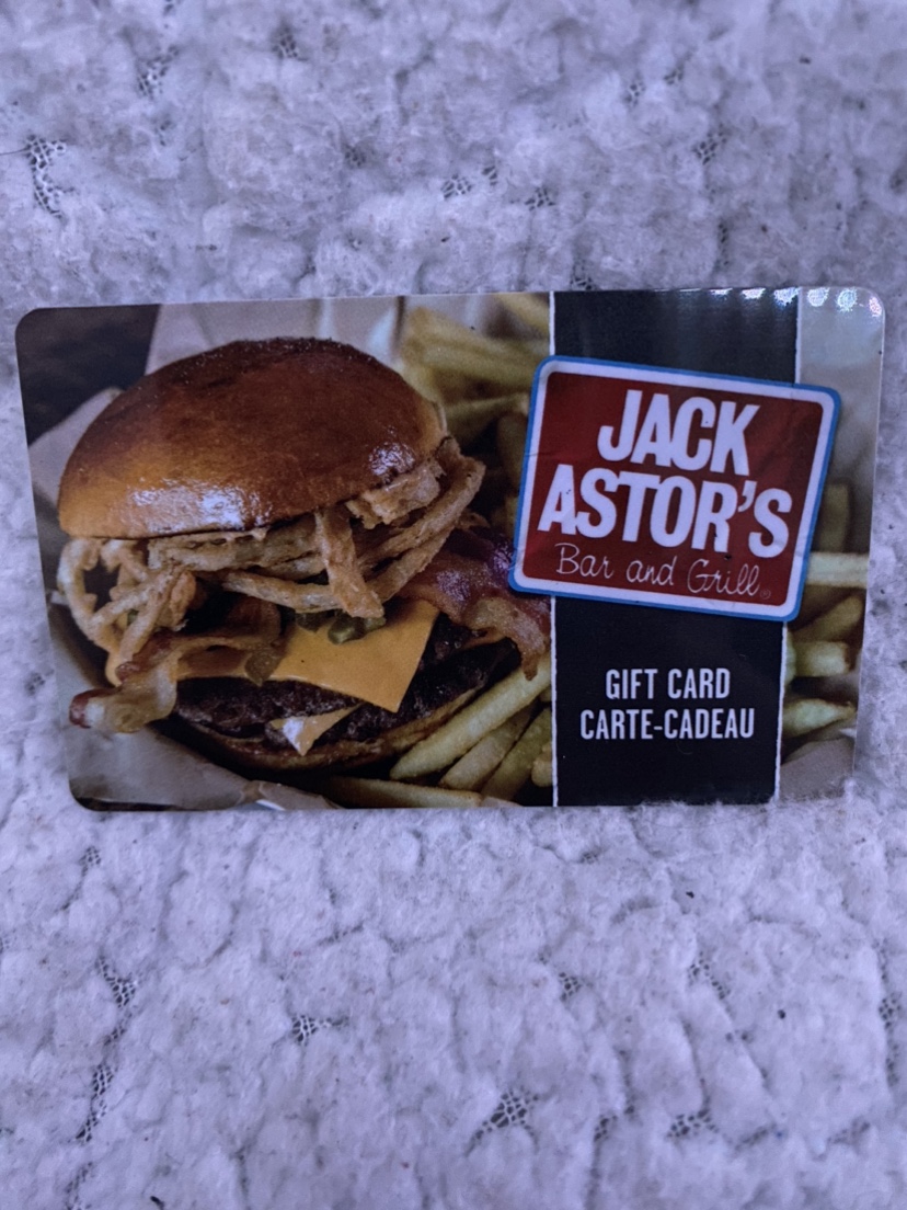 $50 Jack Astor’s Gift Card