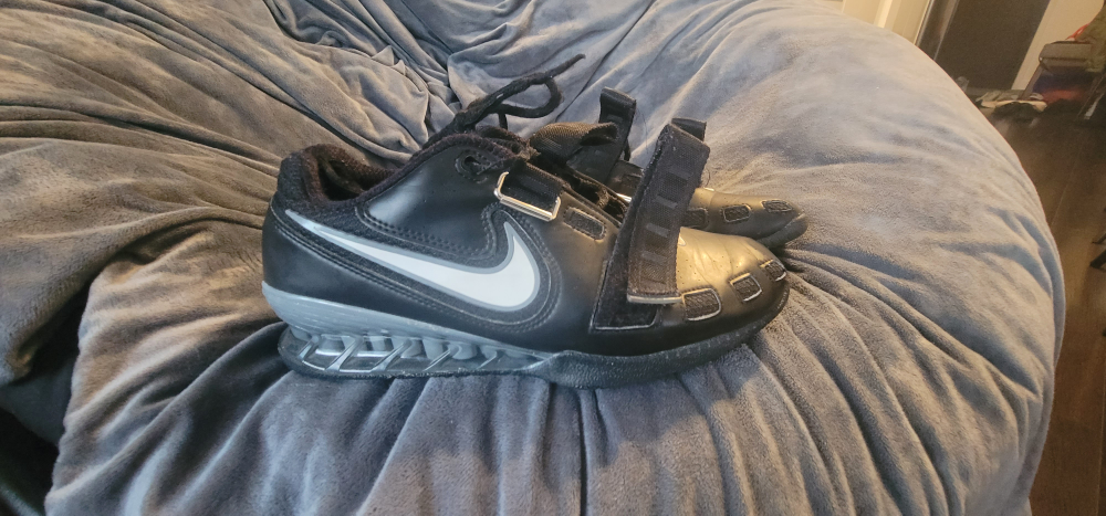 Nike Romaleos 2 Black Weightlifting Shoes Men’s 9.5 - photo 2