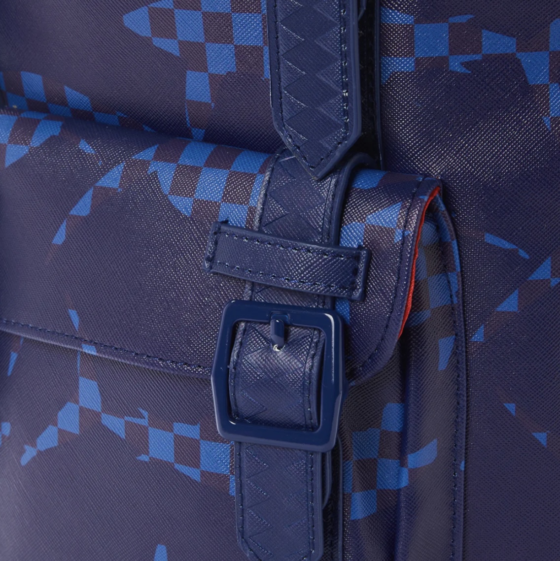 Sprayground Shark Check (Blue) Hills Backpack & Toiletry Bag image indicator(8)