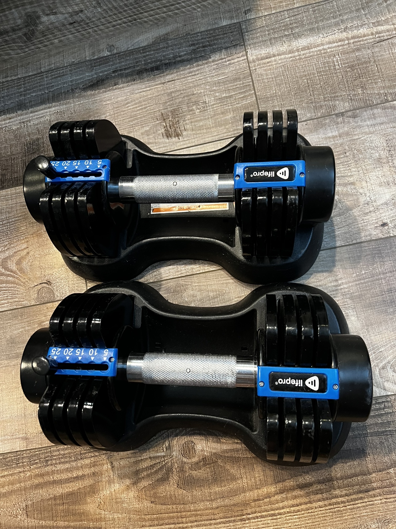 Lifepro Adjustable dumbbells - photo 2