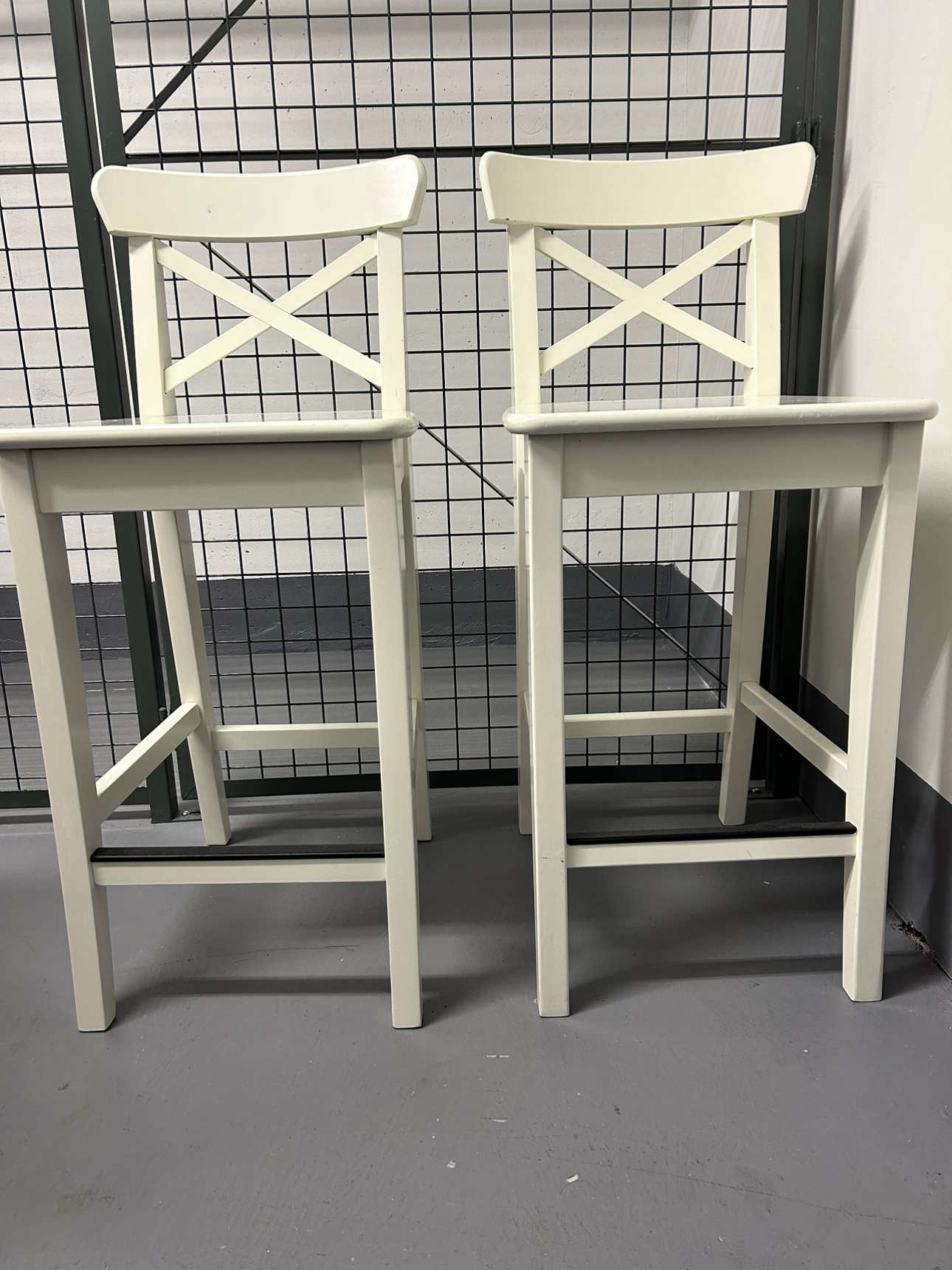 Ikea ingolf bar chair x2 - photo 5