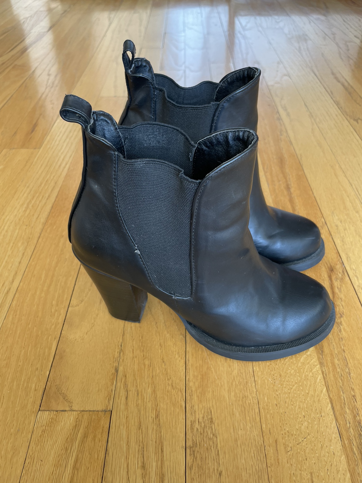 Leather heel size 7 #freecycle