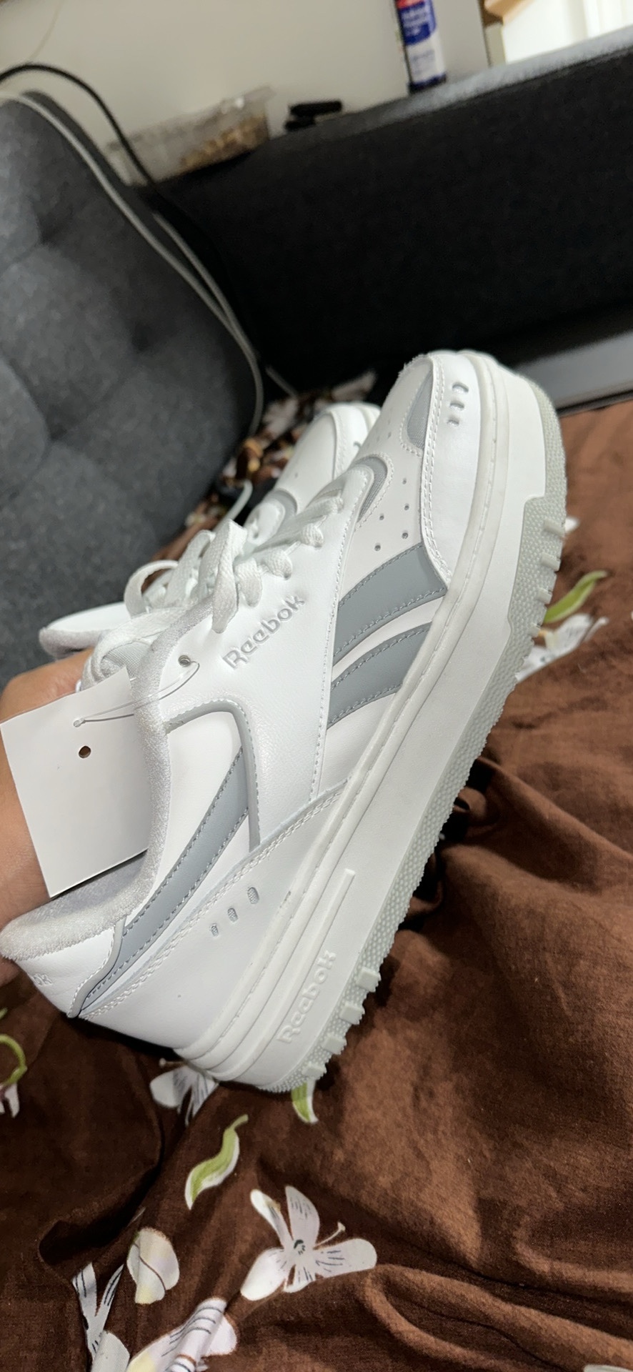 Brand New - Reebok Womens Classics Chalk Casual Lifestyle Shoes - photo 3